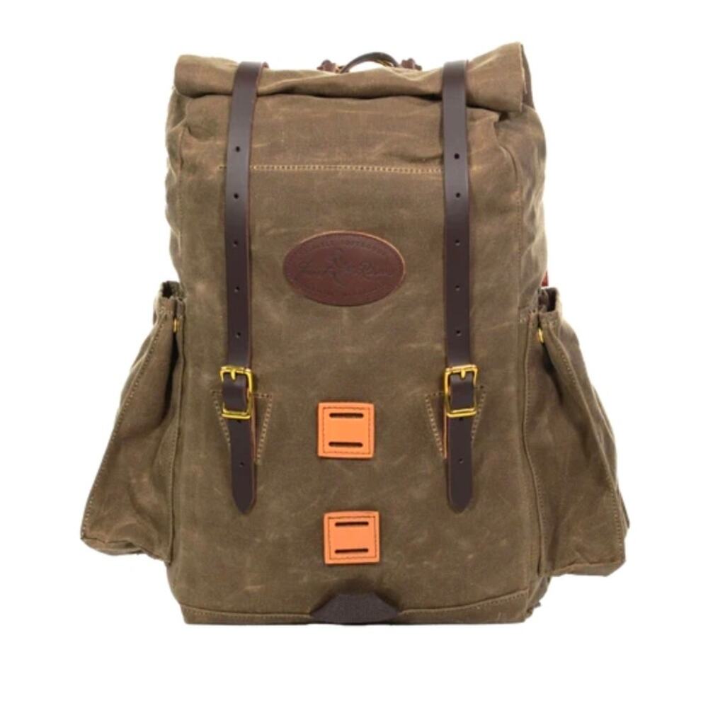 Frost River Arrowhead ECO Rolltop Daypack Waxed Canvas Backpack